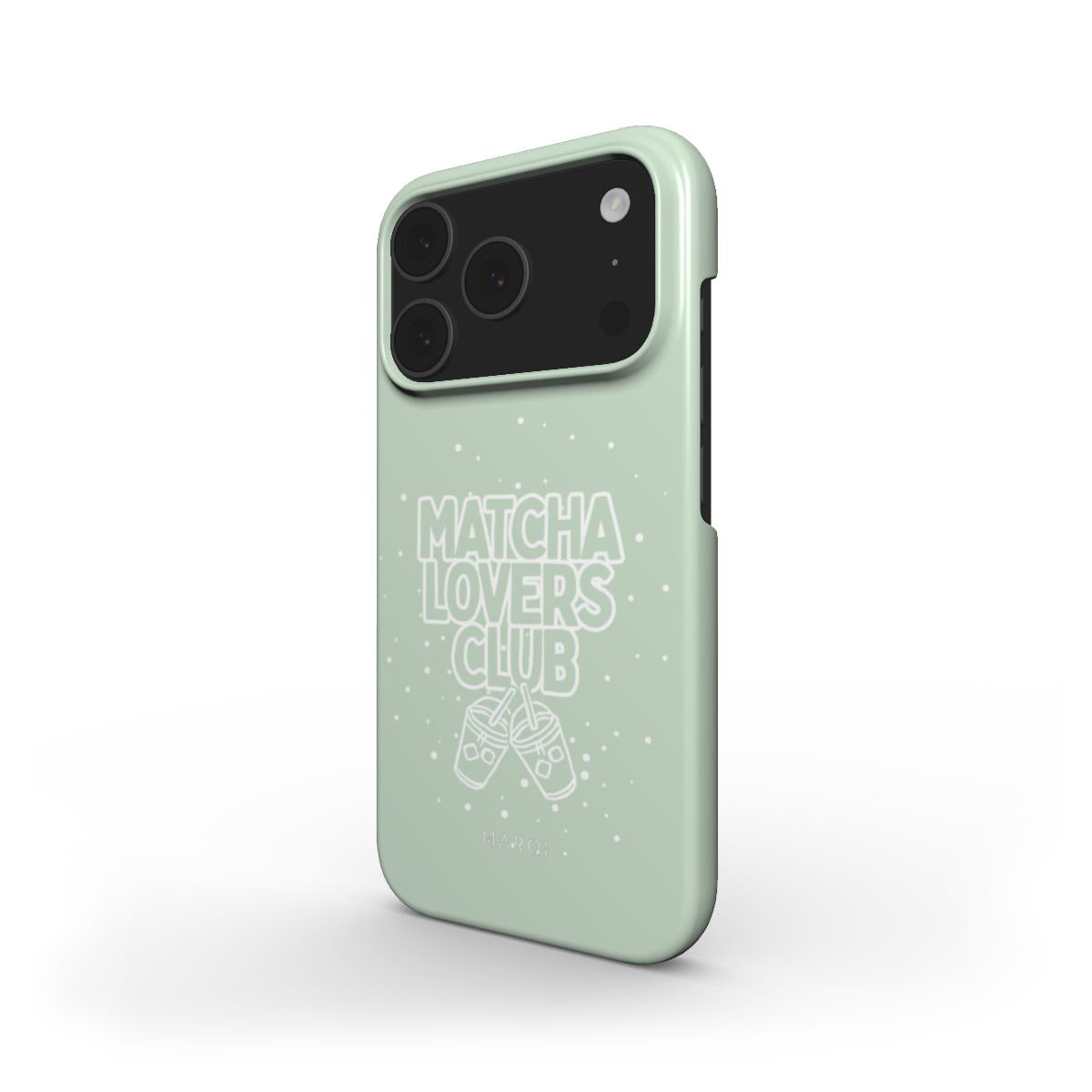 Matcha Lovers Club - Ultra Slim iPhone Case