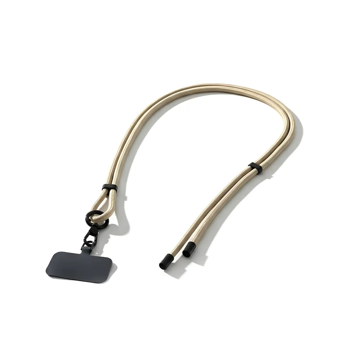 Cross-Body Phone Strap - Beige