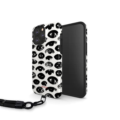 Cross-Body Phone Strap - Black