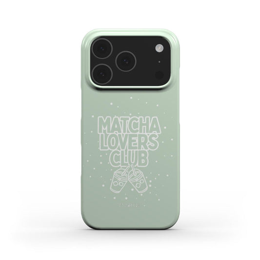 Matcha Lovers Club - Ultra Slim iPhone Case