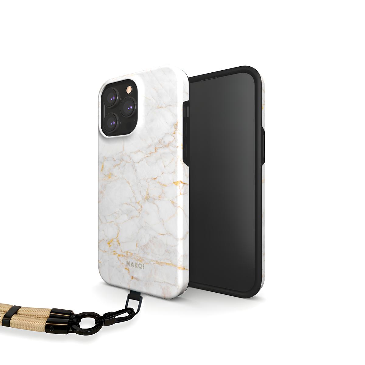 Wrist Phone Strap - Beige